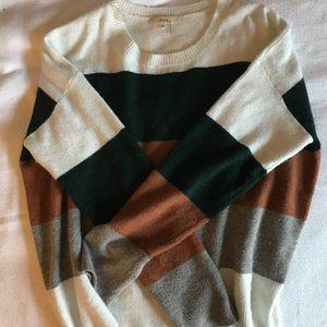 Colorblock sweater